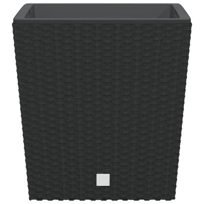 Plantenbak Met Uitneembare Bak Rattan-Look 21/ Pp 32 l