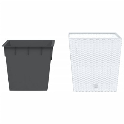 Plantenbak Met Uitneembare Bak Rattan-Look 21/ Pp 32 l
