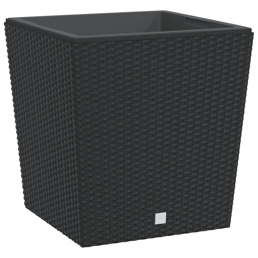 Plantenbak Met Uitneembare Bak Rattan-Look 37/ Pp 64 l