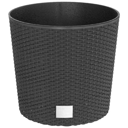 Plantenbak Uitneembare Bak Rattan-Look 15/15,3 L Pp Antraciet