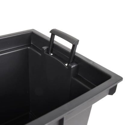 Plantenbak Met Uitneembare Bak Rattan-Look 12/44 L Pp Bruin