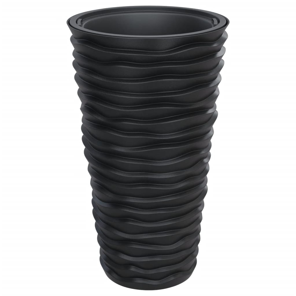 Plantenbak Met Uitneembare Bak Geribbeld 8/ Pp 22 l