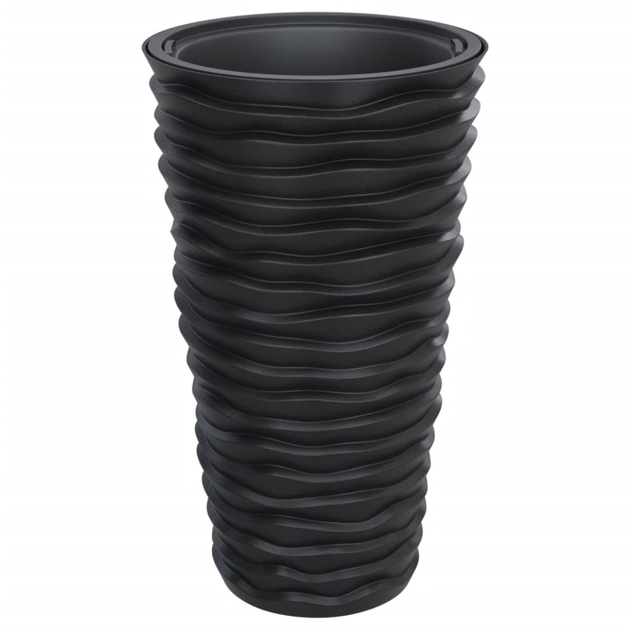 Plantenbak Met Uitneembare Bak Geribbeld 8/ Pp 22 l