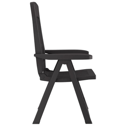 Tuinstoelen Verstelbaar Pp Kleurig Antraciet