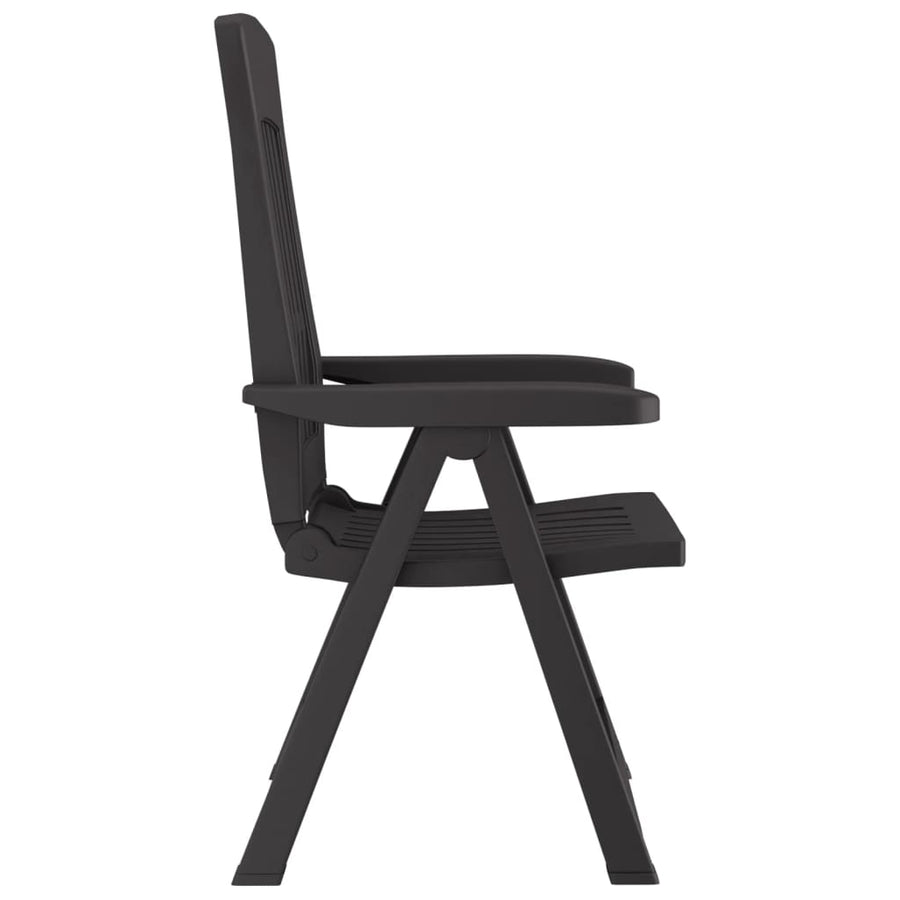 Tuinstoelen Verstelbaar Pp Kleurig Antraciet