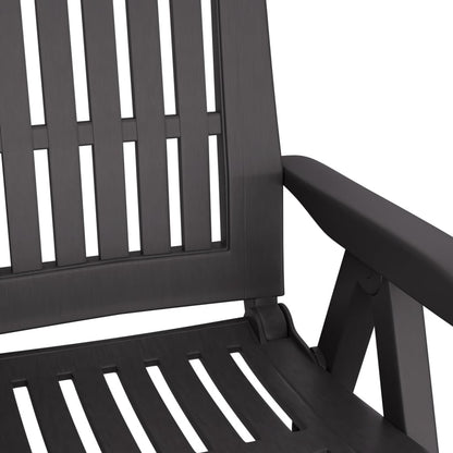 Tuinstoelen Verstelbaar Pp Kleurig Antraciet