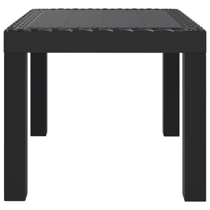 Tuintafel 59X47X40 Cm Pp Antracietkleurig