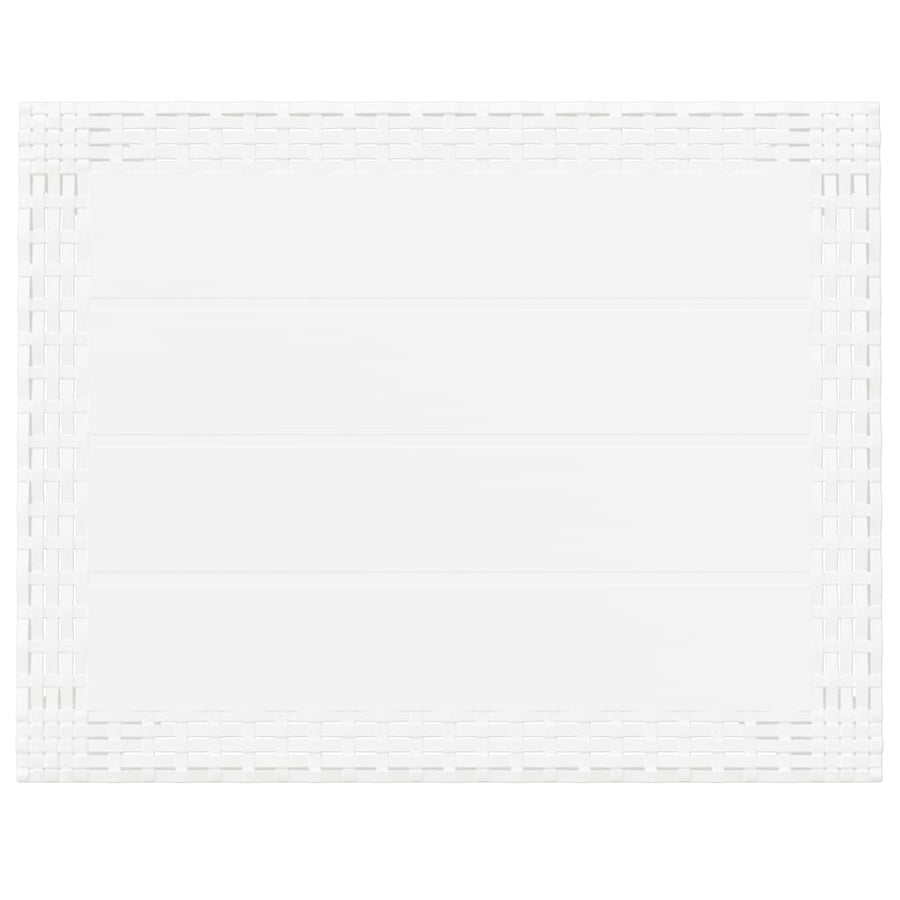 Tuintafel 59X47X40 Cm Pp Wit