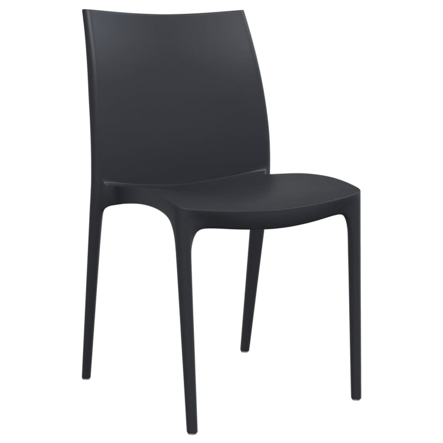 Tuinstoelen 50X46X80 Cm Polypropeen Kleurig Antraciet