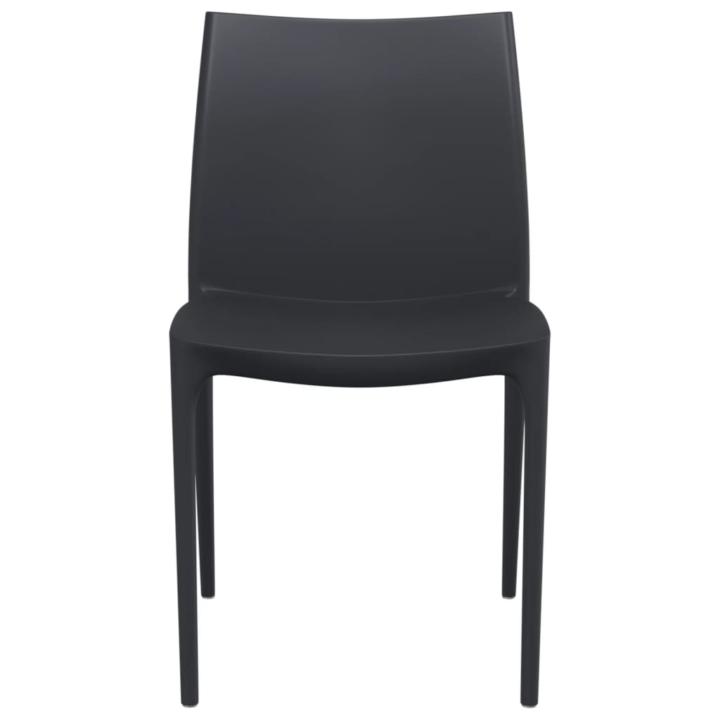 Tuinstoelen 50X46X80 Cm Polypropeen Kleurig Antraciet