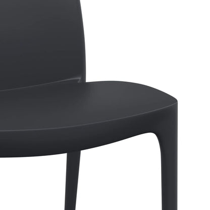Tuinstoelen 50X46X80 Cm Polypropeen Kleurig Antraciet