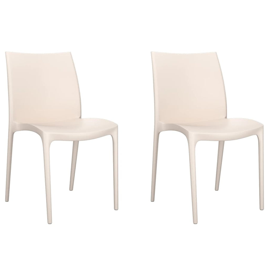 Tuinstoelen 50X46X80 Cm Polypropeen Kleurig crème