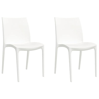 Tuinstoelen 50X46X80 Cm Polypropeen Wit