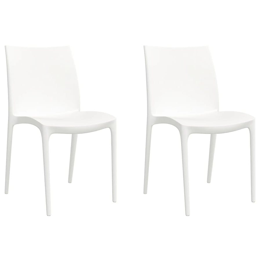 Tuinstoelen 50X46X80 Cm Polypropeen Wit