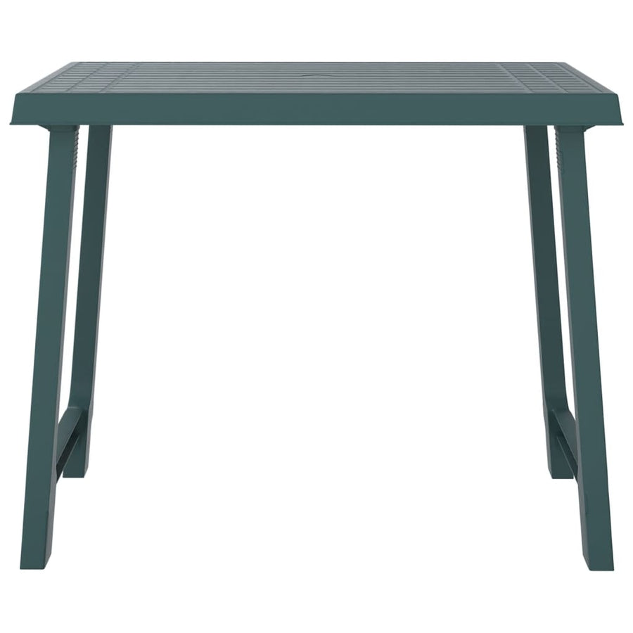 Campingtafel Hout-Look 79X56X64 Cm Pp Groen