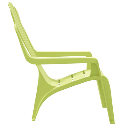 Kindertuinstoelen Hout-Look 37X34X44 Cm Polypropeen Groen