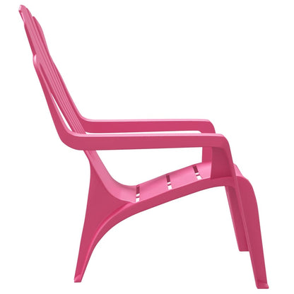 Kindertuinstoelen Hout-Look 37X34X44 Cm Polypropeen Roze