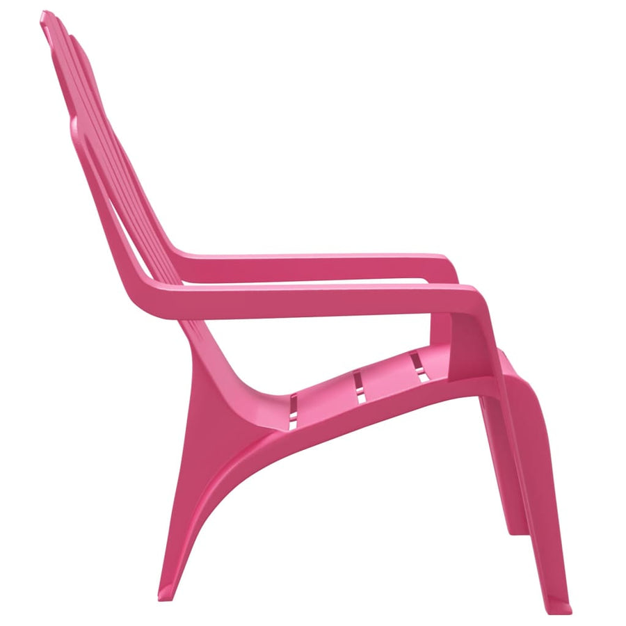 Kindertuinstoelen Hout-Look 37X34X44 Cm Polypropeen Roze