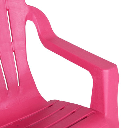 Kindertuinstoelen Hout-Look 37X34X44 Cm Polypropeen Roze