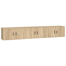 Tv-Wandmeubels 80X34,5X40 Cm Kleurig 80 x 34.5 x 40 cm Sonoma eiken