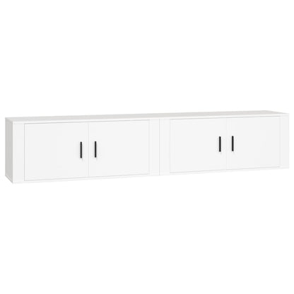 Tv-Wandmeubels 100X34,5X40 Cm 2 100 cm Wit