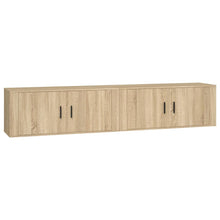 Tv-Wandmeubels 100X34,5X40 Cm Kleurig 2 100 x 34.5 x 40 cm Sonoma eiken
