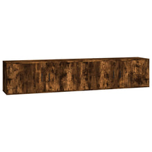 Tv-Wandmeubels 100X34,5X40 Cm Kleurig 2 100 cm Gerookt eiken