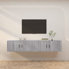 Tv-meubel 100x34,5x40 cm grijs eiken