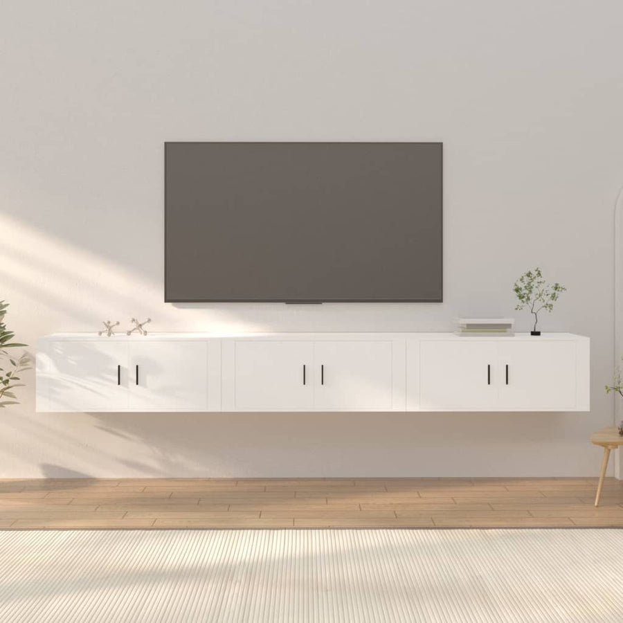 Tv-Wandmeubels 100X34,5X40 Cm 100 cm Wit