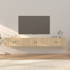 Tv-meubel 100x34,5x40 cm sonoma eiken