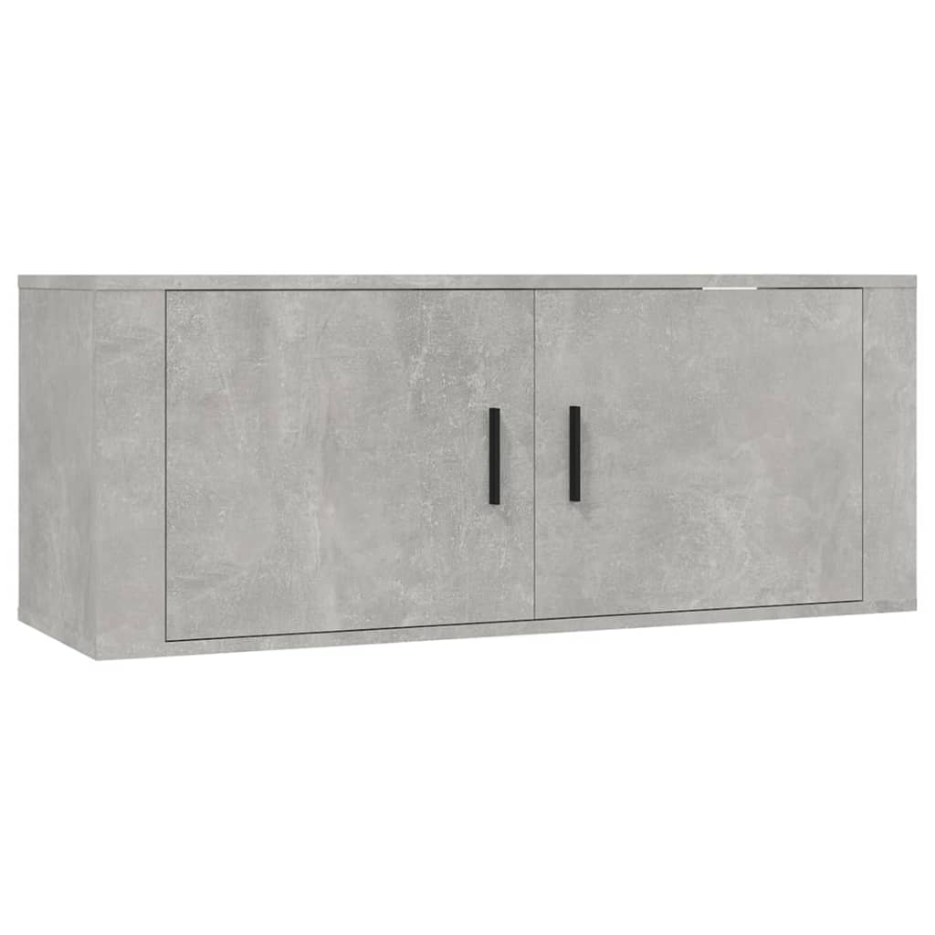 Tv-Wandmeubels 100X34,5X40 Cm 100 cm Betongrijs