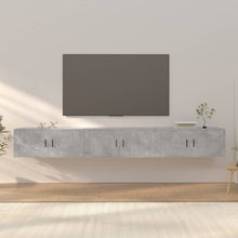 Tv-Wandmeubels 100X34,5X40 Cm 100 cm Betongrijs