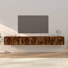 TV wall units 3 pcs 100x34.5x40 cm smoked oak look