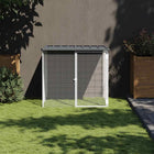 Kippenhok 103x98x90 cm gegalvaniseerd staal antraciet
