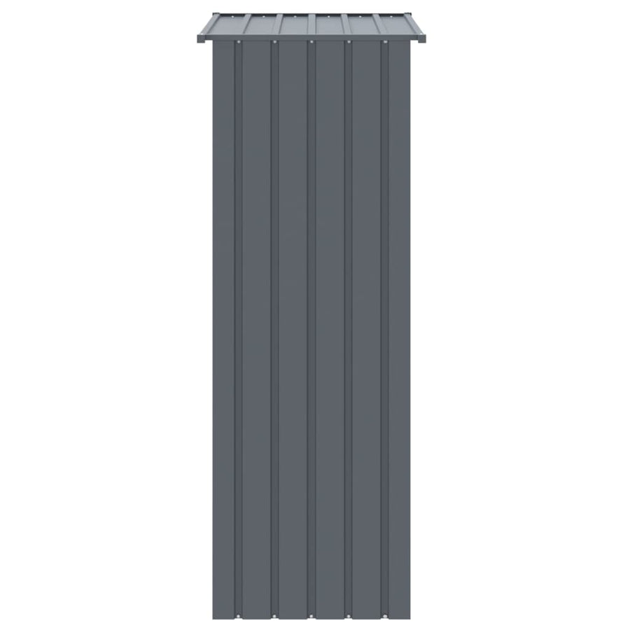 Vogelkooi 115x78x200 cm gegalvaniseerd staal antracietkleur 115 x 78 x 200 cm Antraciet