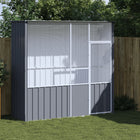 Bird cage 215x78x200 cm galvanized steel anthracite