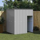 Hondenhok 165x153x181 cm gegalvaniseerd staal grijs