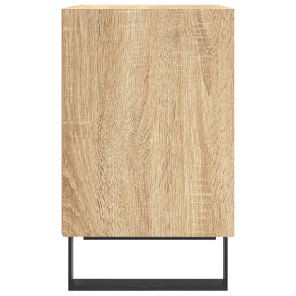 Nachtkastjes 2 St 40X30X50 Cm Bewerkt Hout Sonoma Eikenkleurig