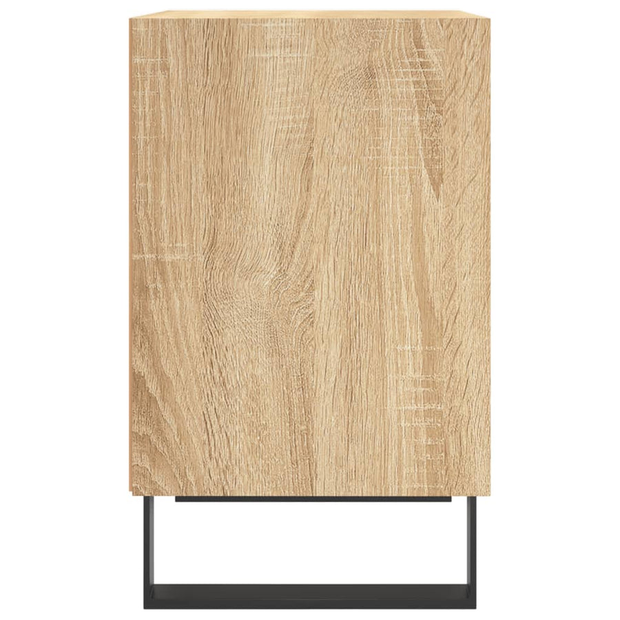 Nachtkastjes 2 St 40X30X50 Cm Bewerkt Hout Sonoma Eikenkleurig