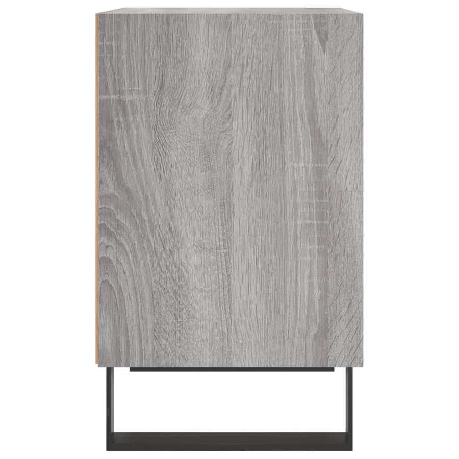 Nachtkastjes 2 St 40X30X50 Cm Bewerkt Hout Grijs Sonoma Eiken