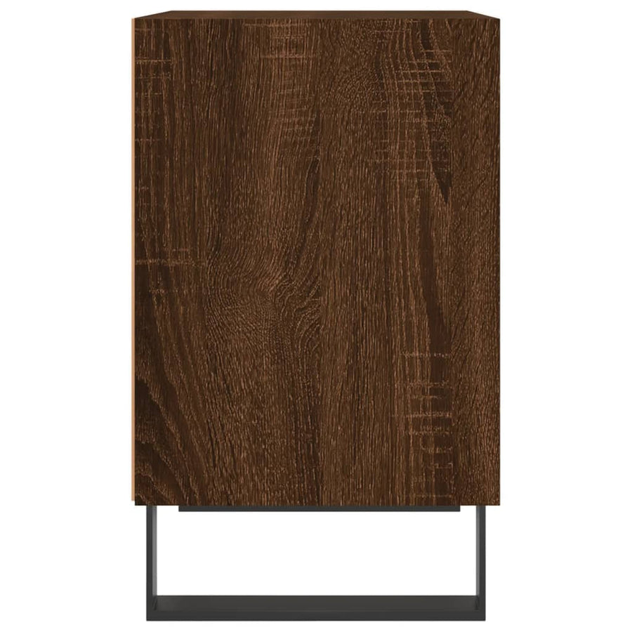 Nachtkastjes 2 St 40X30X50 Cm Bewerkt Hout Bruin Eikenkleur