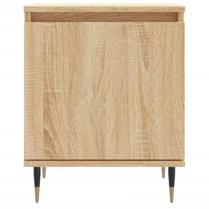 Nachtkastjes 40X30X50 Cm Bewerkt Hout Kleurig 2 Sonoma eiken
