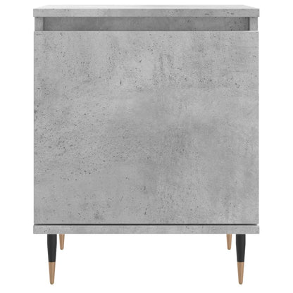 Nachtkastjes 40X30X50 Cm Bewerkt Hout 2 Betongrijs