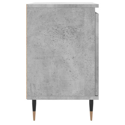 Nachtkastjes 40X30X50 Cm Bewerkt Hout 2 Betongrijs