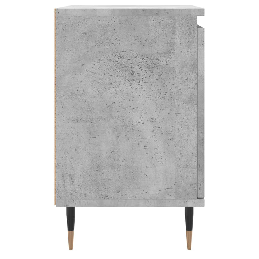 Nachtkastjes 40X30X50 Cm Bewerkt Hout 2 Betongrijs