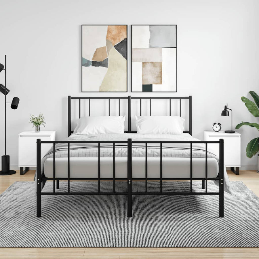 Nachtkastjes 2 St 40X30X50 Cm Bewerkt Hout Wit