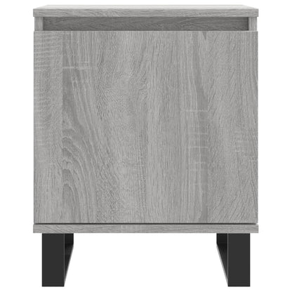 Nachtkastjes 2 St 40X30X50 Cm Bewerkt Hout Grijs Sonoma Eiken