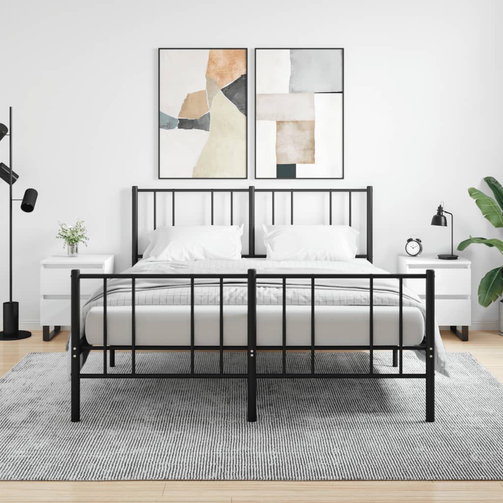 Nachtkastjes 2 St 40X35X50 Cm Bewerkt Hout Wit