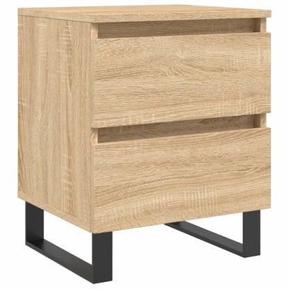 Nachtkastje 40X35X50 Cm Bewerkt Hout Kleurig 1 Sonoma eiken