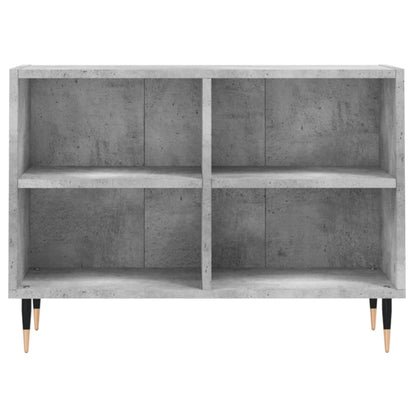 Tv-Meubel 69,5X30X50 Cm Bewerkt Hout Betongrijs